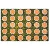 6 X 9 Ft. Rectangle Tree Rounds Seating Rug
