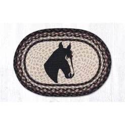 13 X 19 In Horse Portrait Oval Printed Placemat