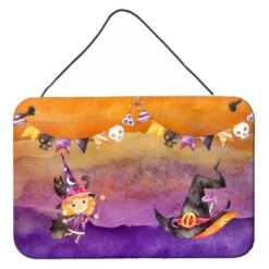 Halloween Little Witch Party Wall Or Door Hanging Prints