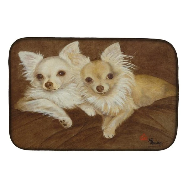 Chihuahua For The Pair Dish Drying Mat 1 Chihuahua For The Pair Dish Drying Mat