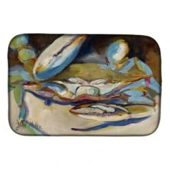 Big Crab Claw Blue Crab Dish Drying Mat