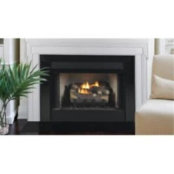 Monessen GRUF32C-R 32 In. Radiant Clean Face Circulating Firebox With Refractory Standard Firebrick