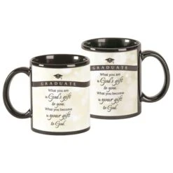 11 Oz Graduation Crmic Mug Black