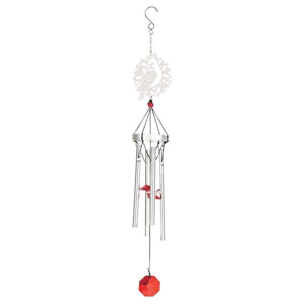 10 In Cardinals Appear Windchime 1 10 In Cardinals Appear Windchime