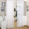 Patras Sheer Curtain Panel - White