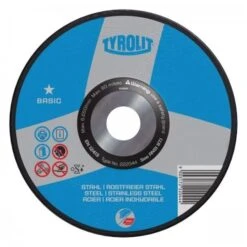Diamond Products 396110 Tyrolit Basic Super-Thin Cut-Off Wheel; 4.5 X 0.040 X 0.875 In.