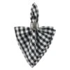 Black & White Gingham Napkin