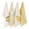 Lemon Bliss Embellished Dishtowel