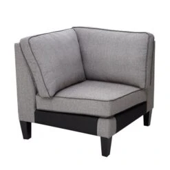 Madison Park Gordon Modular Sofa Corner - Grey