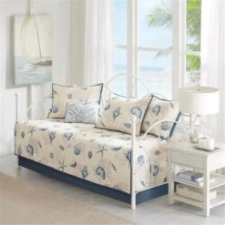 Bayside 6 Piece Daybed Set - Blue, Daybed