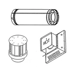 Superior SV4.5L48 48 In. Direct Vent Pipe