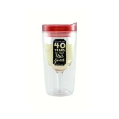 Zees Creations It Took Me Year Vingo Wine Tumbler - 401 In.