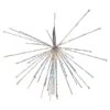 20 In. LED Lighted Firework Silver Branch Hanging Decor - Multi-Color