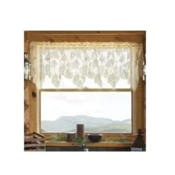 Woodland 60 X 16 In. Valance - White