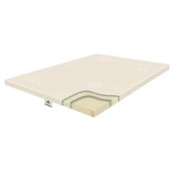 2.5 In. Origins Natural Latex Pillow Topper, Twin Size