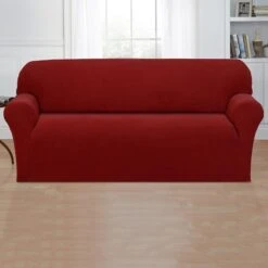 Mason Sofa Slipcover, Brick