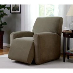 Madison Kathy Ireland Day Break Large Recliner Slipcover, Beige