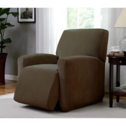 Kathy Ireland Day Break Large Recliner Slipcover, Chestnut
