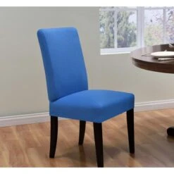 Kathy Ireland Ingenue Dining Room Chair Slipcover Cobalt