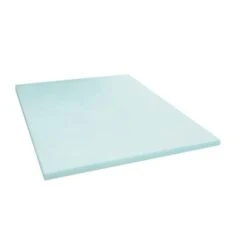 Memory Foam Solutions UBSMFSTGSX3 3 In. Thick Twin Extra Large Size Gel Swirl Visco Elastic Memory Foam Mattress Pad Bed Topper