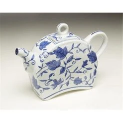 AA Importing 59786 Blue & White Teapot