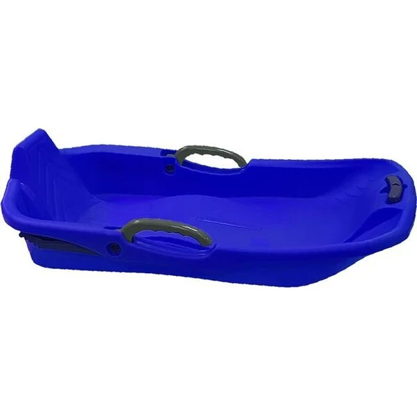Belli BE80313 Blue Snow Sled 1 Seat With Brake & Handle Cord For Kids & Adults - 8 X 16.3 X 30.6 In. 1 Belli BE80313 Blue Snow Sled 1 Seat With Brake & Handle Cord For Kids & Adults - 8 X 16.3 X 30.6 In.