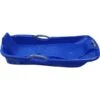 Belli BE80351 Blue Snow Sled 2 Seats With Brake & Handle Cord For Kids & Adults - 8 X 17.9 X 35.7 In.
