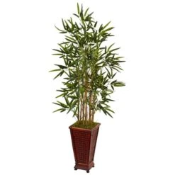 4.5 Ft. Bamboo Tree In Decorative Planter