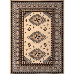 5 Ft. 3 In. X 7 Ft. 2 In. Dallas Tres Area Rug, Ivory