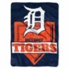 Northwest 1MLB-08030-0011-RET 60 X 80 In. MLB Plush Raschel Throw