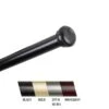 Cillo 1 In. Curtain Rod; 28-48 In. - Black