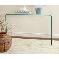Safavieh Ambler Console Table, Clear