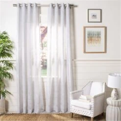 Safavieh Belta Window Panel - Grey & White