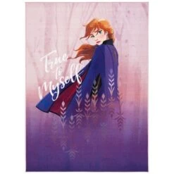 Safavieh 5 X 7 Ft. Disney Believe Rectangle RugViolet & Pink