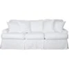 Horizon Slipcovered Sofa White
