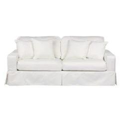 Americana Slipcovered Sofa Peyton Pearl