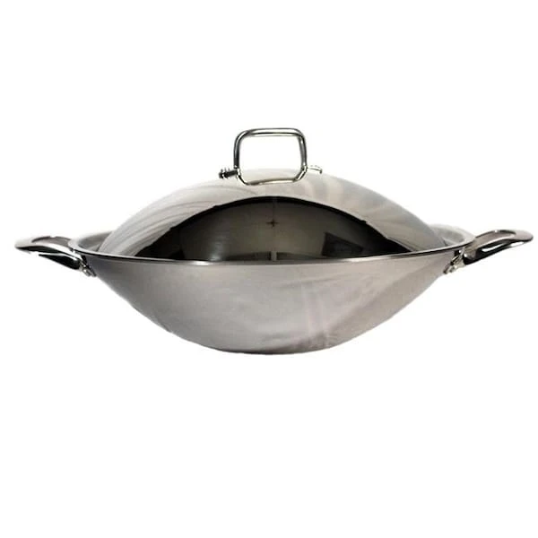 SPT SL-PA400A 18 Ft. Stainless Steel Pot With Lid 2 Ears 1 SPT SL-PA400A 18 Ft. Stainless Steel Pot With Lid 2 Ears