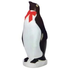 Union Products 207031 22 In. Penguin With Bow Statue