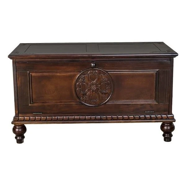 Wayborn JC004 Carved Storage Accent Chest 1 Wayborn JC004 Carved Storage Accent Chest