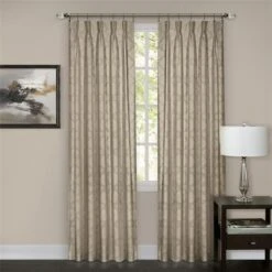 Windsor Pinch Pleat Panel 34 X 84 - Camel