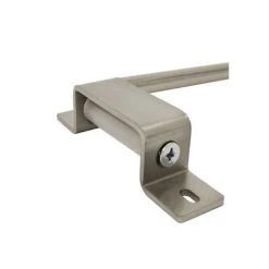 Achim Importing INOBRNNK04 20 X 36 In. Innovative Swing Arm Curtain Brent Rod; Nickel