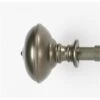 Achim Rdothl4886 - Buono Rod And Finial Set - Othello - Pewter - 48-86 Inches