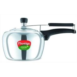 Prestige PRA3P Apple Aluminum Polished Finish Pressure Cooker - 3 Litres