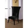 Armen Living LC847SIBL Mad Hatter Dining Chair - Black