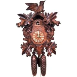 Alexander Taron 638-8 Engstler Cuckoo Clock Carved With 8-Day Weight Driven Movement