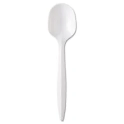 Medium-Weight Cutlery6.25 In.Soup SpoonWhite