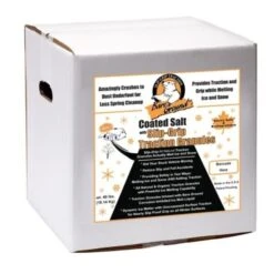 BareGround CSSLGP-40 40Lb Box Of Coated Granular Ice Melt With Slipgrip