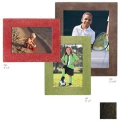 4in. X 6in. Square Style Frame - Black