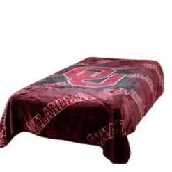 College Covers OKLTH Oklahoma Throw Blanket - Bedspread