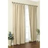 Thermalogic Insulated Solid Color Tab Top Curtain Pairs 54 In., Khaki